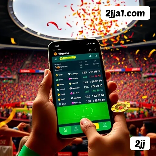 Aplicativo móvel 2jj para iOS e Android